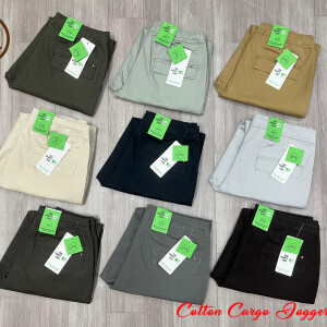 Wood machine Cargo Cotton Jogger Pant