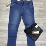 Wood Machine Ankle Fit Cross Pocket Jeans