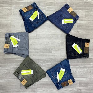Wood Machine Ankle Fit Round Pocket Jeans