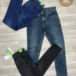 Wood Machine Slim Fit Round Pocket Jeans