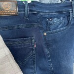 Wood Machine Slim Fit Round Pocket Jeans