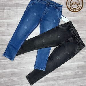 Wood machine Ankle Fit Tone Jeans