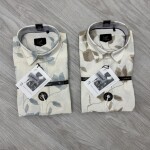 logoff premium cotton printed shirt