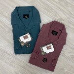 logoff sulpher double pocket shirt