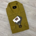 logoff sulpher double pocket shirt