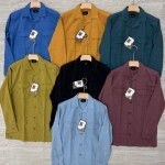 logoff sulpher double pocket shirt