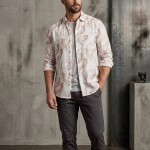 logoff cotton printed shirt