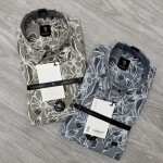 logoff premium cotton printed shirt