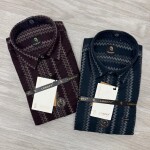 logoff premium cotton printed shirt