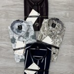 logoff premium cotton printed shirt