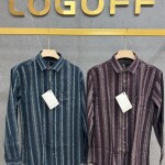 logoff premium cotton printed shirt