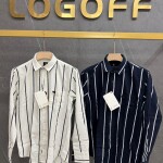 logoff premium cotton printed shirt