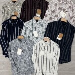 logoff premium cotton printed shirt