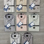 logoff linen stripes shirt