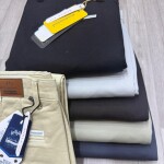 wood machine cotton pant