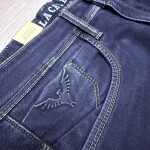 Black Letter Ankle Fit Jeans pant