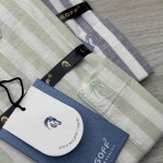 logoff linen stripes shirt