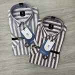 logoff linen stripes shirt
