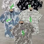 Logoff Half Sleeve printed Shirt