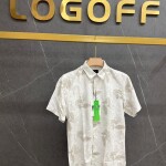 Logoff Half Sleeve printed Shirt