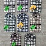 logoff cotton oxford stripes shirt