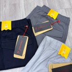 carbon plus cargo linen pant