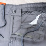 carbon plus cargo linen pant