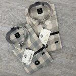 logoff linen printed shirt