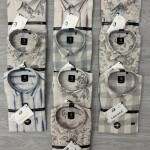 logoff linen printed shirt
