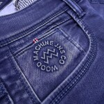 Wood machine Ankle Fit Jeans pant