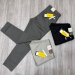 wood machine ankle fit cotton pant