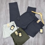 black letter cargo cotton pant