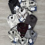 logoff half sleeve cotton printed shirt