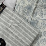 black letter linen printed shirt