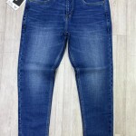 Black Letter Ankle Fit Jeans pant