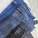 Black Letter Ankle Fit Jeans pant