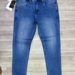 Black Letter Ankle Fit Jeans pant