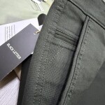 black letter ankle fit cotton pant