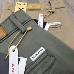 black letter ankle fit cotton pant