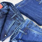 Wood machine Balloon fit Jeans pant