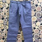 wood machine baggy cargo cotton pant