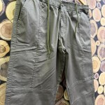 wood machine baggy cargo cotton pant