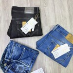 Wood machine Ankle Fit Jeans pant