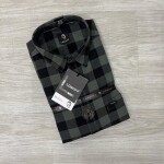 logoff full sleeve cotton oxford checks shirt
