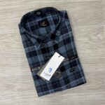 logoff full sleeve cotton oxford checks shirt