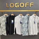 LOGOFF cotton printed shirt