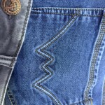 wood machine big size jeans pant