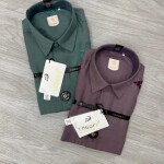 Logoff embroidery shirt