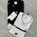 Logoff embroidery shirt