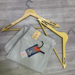 duster blue baggy linen pant